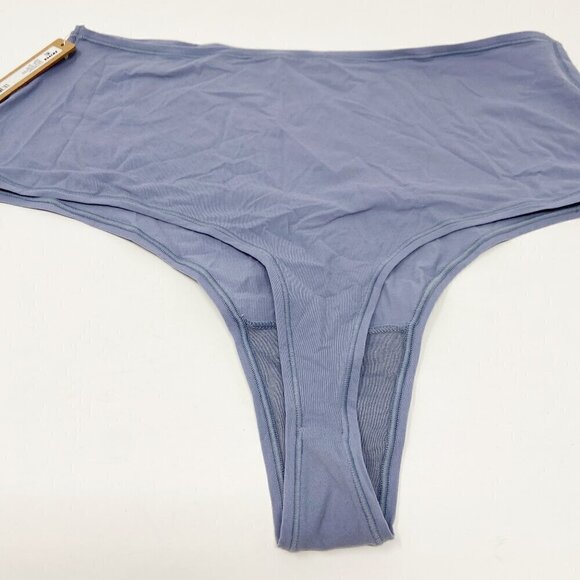 SKIMS | Fits Everybody High-Waisted Thong Slate Gray 4X NWT - Picture 3 of 5